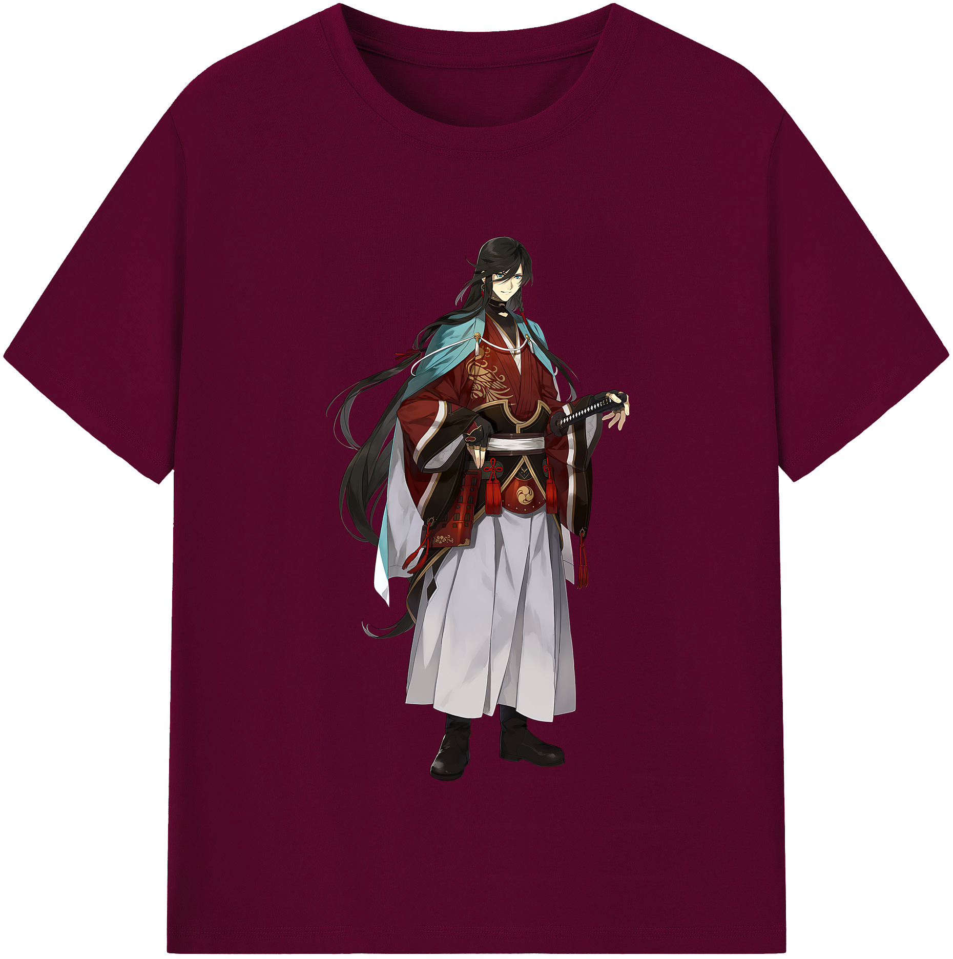 （画像用） 刀剣乱舞 Touken Ranbu レディースカジュアルプリントTシャツ（綿100％）